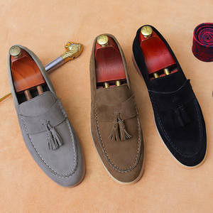 Nouvelles Bottes Classiques de Designer pour Hommes en Cuir Véritable Automne-Hiver 2026 – Confortables, Imperméables, Antidérapantes et Faciles à Enfiler pour le Travail - Product Image 2