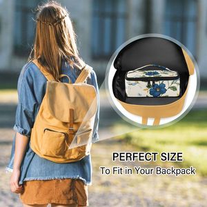 Lightweight Insulated Lunch Bag, Portable Thermal <b>Cooler</b> Pouch with Mesh Pocket, Reusable Food Storage Tote Fits in <b>Backpack</b> - Product Image 4