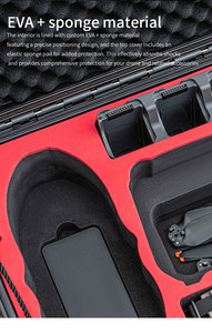 STARTRC Hard Case for NEO <strong>2</strong> Fly More Combo with RC N3 Protective Storage Carry Case Drone Fly More Combo and RC N3 Controller - Product Image 2