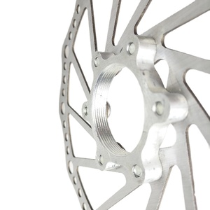 Plaquettes de <span class=keywords><strong>frein</strong></span> à disque pour VTT, en acier inoxydable haute résistance, légères (146g), 160mm, dissipation thermique, 6 boulons, pièces de vélo de route et VTT - Product Image 5
