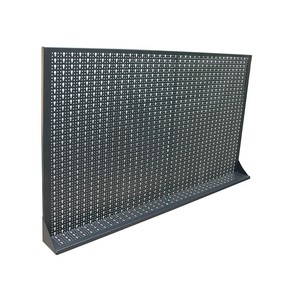 Organizador de coche FG 129 Gr1.5, estante de almacenamiento metálico con panel perforado, soporte de pared para exhibición, para la organización del interior del vehículo. - Product Image 1
