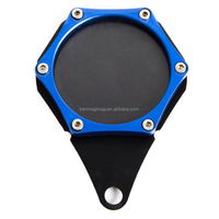Support de plaque d'immatriculation étanche pour scooters, quads, cyclomoteurs, VTT, motos, moto
