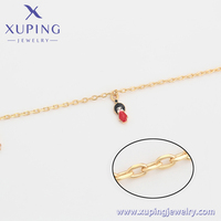 C000008155 Perhiasan Xuping Cantik Emas 18k Chibi Maruko-chan Hadiah untuk Putri Pacar Wanita Gelang Fashion