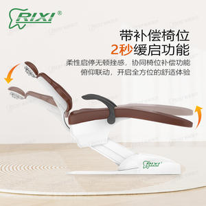 Sillón Dental Eléctrico Ruiyu con Escupidera Integrada Rx-Hd-R5, Certificado CE, Blanco, para Adultos - Product Image 4