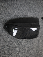 Coques de rétroviseurs latéraux en fibre de carbone sèche nid d'abeille pour Infiniti Q50 Q60, accessoires de modification extérieure de voiture