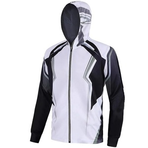 Custom Logo Sublimation Fishing Shirts Quick Dry <b>Men</b> Plus Size Anti-uv Fishing Wear With Logo Printed - Product Image 4