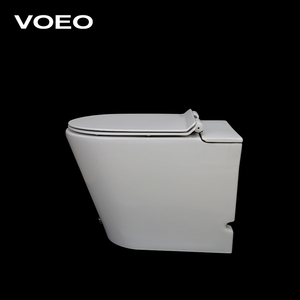 Foshan Factory VOEO Bathroom Furniture Sanitary Ware Ceramic <strong>Wc</strong> Floor Mounted Toilet Commode - Product Image 2