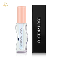 Vente en gros de maquillage personnalisé en gros, huile à lèvres coréenne, saveur, marque privée, teinte à lèvres organique longue durée, gloss à lèvres aqueux