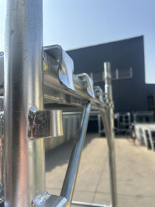 JHJD意大利H型框架脚手架建筑金属脚手架与梯子零件 - Product Image 4