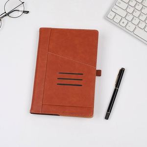 Libreta de Negocios A5 de Cuero, Tapa Dura de PU, para Notas de Oficina, Personalizable, Regalo Corporativo, Publicidad Empresarial, Suministro Directo de Fábrica - Product Image 4