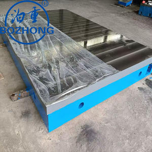 طاولة عمل من الحديد الزهر مع لوح سطح حامل فولاذية لمنصة اللحام واختبار أداة القياس ملحق لتطبيق الماكينة - Product Image 4