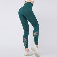 Ins Hot – Leggings de Yoga sans couture, extensibles, sans transparence, taille haute, collants de Compression, pantalon d'entraînement, de Gym, de course
