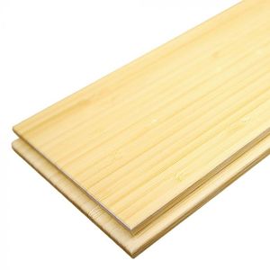 Plancher solide <span class=keywords><strong>en</strong></span> <span class=keywords><strong>bambou</strong></span> Moso YUYOU, imperméable, à lattes moyennes, installation facile, usage intérieur moderne, garantie 1 an, maison, bureau, naturel - Product Image 6
