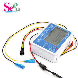 Compteur de débit numérique intelligent avec affichage numérique, compteur d'eau à effet Hall avec adaptateur secteur - Product Image 2