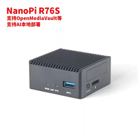 Carte de développement RK3328 NanoPi R2S double 2.5G 16 Go LPDDR5 pour déploiement IA, OS Linux 5V