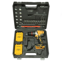 Perceuse sans fil 21V, perceuse mini sans balais 13mm, kit de perceuse sans clé, outils électriques industriels et domestiques, support OEM