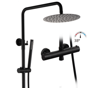 Ensemble de douche design pour salle de bain, douche à effet pluie - Product Image 1