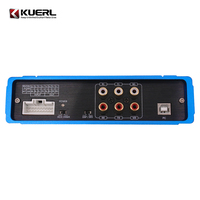 Vente chaude 31 EQ voiture amplificateur audio processeur stéréo DSP amplificateur de voiture ordinateur de support/android téléphone