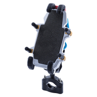 Support de téléphone portable universel antichoc pour moto électrique, fixation sur guidon, absorbant les chocs, anti-vibrations, chargeur de voiture Octopus