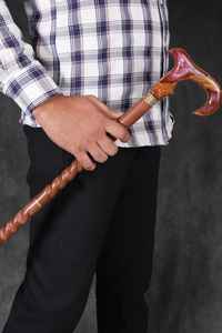 Mejore la Comodidad al Caminar a Diario con el Bastón de Resina y Madera de Primera Calidad, Apto para Interiores - Product Image 4