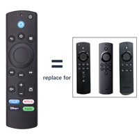 L5B83G télécommande intelligente pour Amazon TV Fire Stick Cube 1ère génération et 2ème contrôleur de recherche vocale sans fil avec Microphone