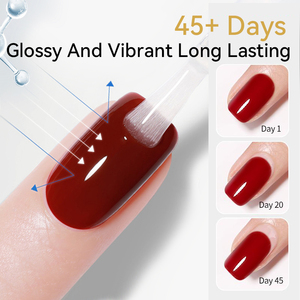 BORN PRETTY Esmalte <span class=keywords><strong>de</strong></span> <span class=keywords><strong>Uñas</strong></span> Transparente <span class=keywords><strong>de</strong></span> Gran Capacidad, Capa Base, Capa Superior Mate <span class=keywords><strong>de</strong></span> Terciopelo Cromado, Capa Superior <span class=keywords><strong>de</strong></span> <span class=keywords><strong>Gel</strong></span> Brillante Sin Limpieza - Product Image 4