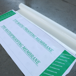 เมมเบรน TPO แบบชั้นเดียวเมมเบรนหลังคาแบนกันน้ำสำหรับหลังคาดาดฟ้า - Product Image 1