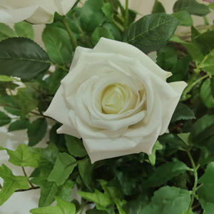 Meilleures ventes : Composition florale artificielle verte en soie, style fleurs séchées, pour centres de table de mariage et décorations de table - Product Image 4