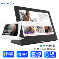 Tablet Android NFC POE en Forma de L de 10.1 Pulgadas RK3576S, 4+32GB, 16:10, Android 14, Pantalla Táctil de 10 Puntos, Tablet Comercial