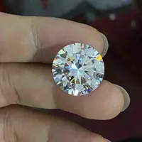 100% passé le testeur de Moissanite certificat Gra Moissanite ronde 6mm 6.5mm 8mm 3carat excellente coupe diamants Moissanite synthétiques