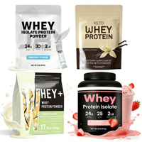 Poudre de protéines de lactosérum JBY Factory Direct, saveur chocolat classique, complément alimentaire sportif riche en protéines
