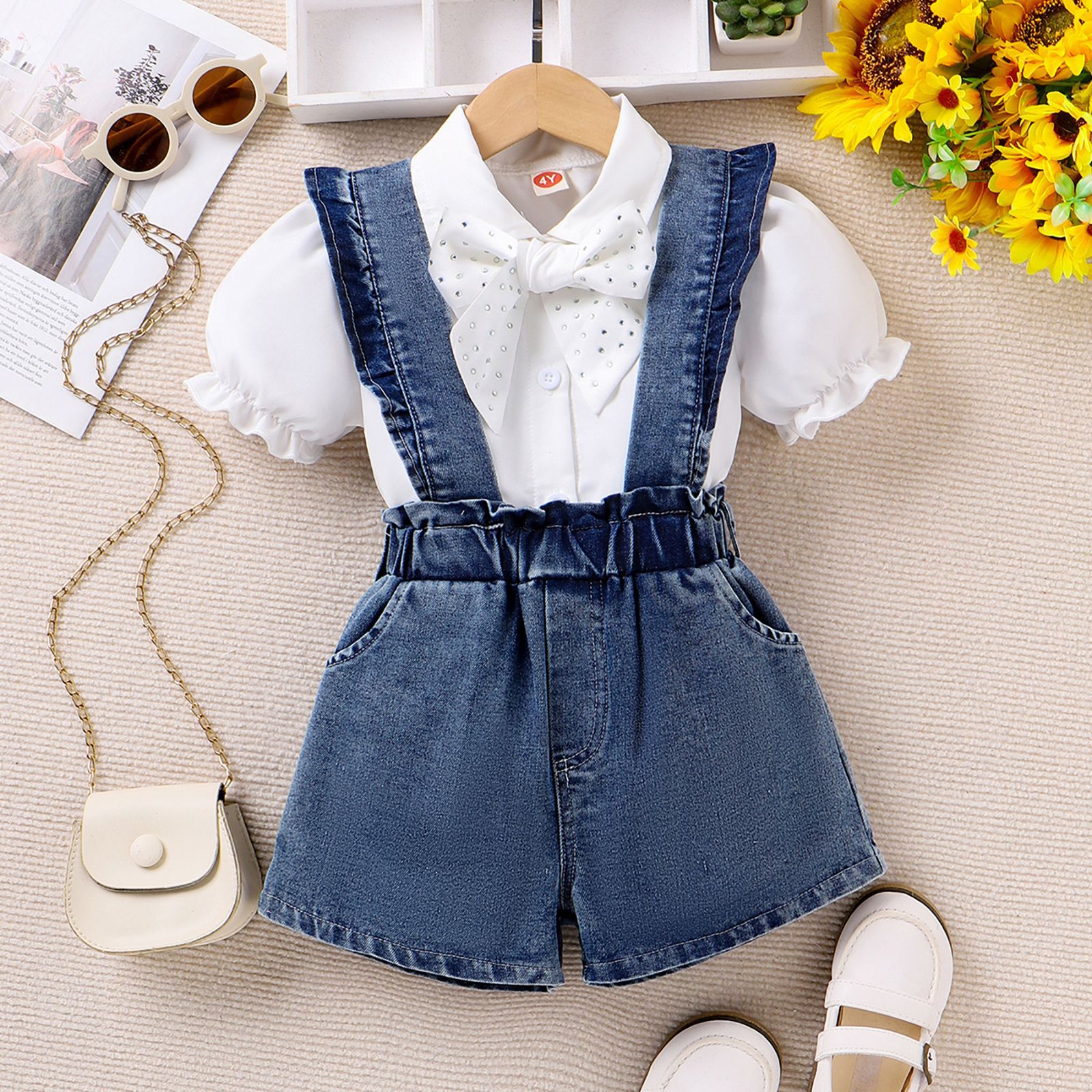 Kids Skirt and Blouse Summer 2024 New Design Set