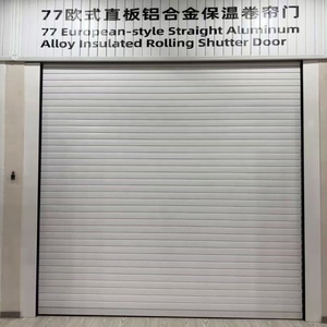 <span class=keywords><strong>Porte</strong></span> à enroulement <span class=keywords><strong>motorisée</strong></span> en aluminium, <span class=keywords><strong>porte</strong></span> à enroulement <span class=keywords><strong>isolée</strong></span> thermiquement sur mesure pour <span class=keywords><strong>garage</strong></span> industriel <span class=keywords><strong>et</strong></span> résidentiel - Product Image 4