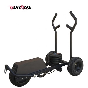 YunCheng - Trineo de Entrenamiento de Fuerza con Ruedas para Gimnasio en Casa, de Acero Comercial, para Empujar y Tirar, Modelo YC-TKC-003, Trineo YC-TKC-0 - Product Image 1