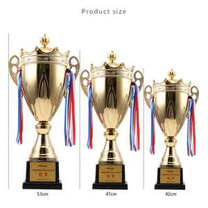 Logo personnalisé en métal, base de boxe, match de ligue, trophée, champions, couronne, trophée - Product Image 2