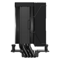 Refroidisseur d'air pour processeur COOLLEO B40S-DIG-BK-ARGB avec écran numérique, compatible LGA115X 1200 1700 1851AMD pour ordinateur de jeu, TDP 200W