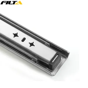 Filta Kitchen Hardware 3 Fold Ball Bearing Extension Heavy Duty Rail Telescopic Channel Drawer Slide