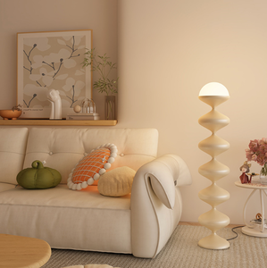 Lámpara de Pie LED Moderna, Alta (120 cm), 3 Temperaturas de Color, Luz de Pie con CRI 90 y Pantalla Circular para Sala de Estar, Dormitorio, Hotel - Product Image 5