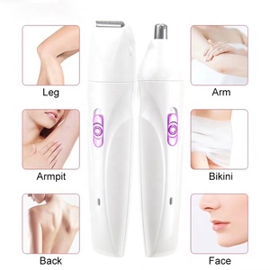 Alta calidad 3 en 1 señoras cuidado Personal <span class=keywords><strong>cuerpo</strong></span> Trimmer impermeable Mini mujer Afeitadora eléctrica - Product Image 4