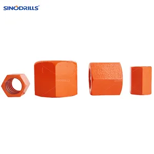 Sinodrills ISO Standard-Selbstbohranker-Schraubensystem-Zubehör R32 Nuss-Spielzeug mit hohlem Rohr