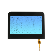 Módulo de Pantalla LCD Táctil de 7 Pulgadas, Panel Táctil Capacitivo Multipunto con Interfaz IIC