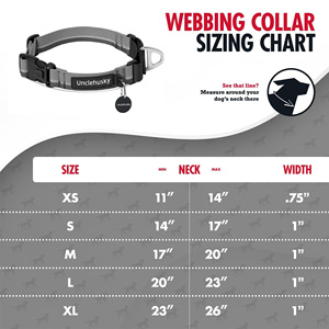 कस्टम लोगो समायोज्य टिकाऊ त्वरित रिलीज लॉकिंग बकल चिंतनशील सिलाई सिलाई नरम नीलोन कुत्ते कॉलर - Product Image 2