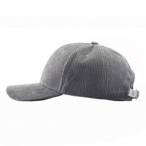 Gorro Deportivo de Pana para Mujer, Color Sólido, con Visera Curva, para Otoño e Invierno, Gorra de Béisbol Cálida para Actividades al Aire Libre - Product Image 6