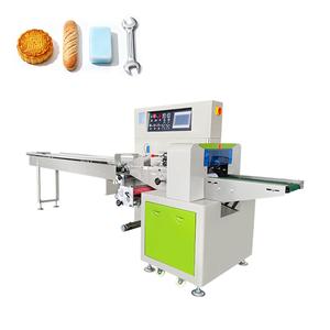 Envoltura horizontal automática de alta velocidad Paquete de flujo Máquina de embalaje de almohada de galletas de Caramelo Suave y duro - Product Image 5