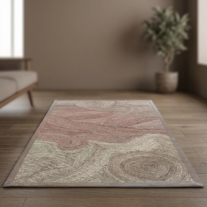 Handcrafted All Natural Jute Rug Made from Sustainable Fibers Durable Handmade Rugs Ideal for Home Decor Indoor and <b>Outdoor</b> Use - Product Image 3