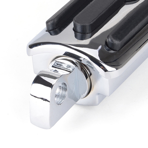 Reposapiés para Motocicleta, para Road Glide, Street Glide, Electra Glide, Road King con Protector <span class=keywords><strong>de</strong></span> Motor <span class=keywords><strong>de</strong></span> 1.25, Cromado - Product Image 6