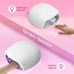 Lampe à ongles UV LED <span class=keywords><strong>Melodysusie</strong></span> Plus30T 30W professionnelle pour ongles en gel, 3 minuteurs, capteur intelligent, écran LCD, plateau amovible, durcissement rapide - Product Image 4