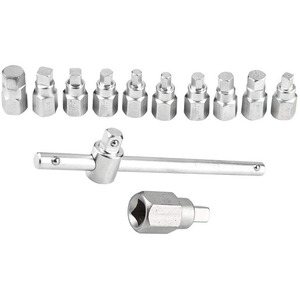 Carter Clé À Huile Outil <span class=keywords><strong>de</strong></span> Suppression 12 pièces 3/8 pouces Bouchon <span class=keywords><strong>De</strong></span> <span class=keywords><strong>Vidange</strong></span> D'huile Clé Carré Douille Hexagonale - Product Image 6