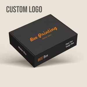 กล่องไปรษณีย์พับได้แบบแบน ทำจากกระดาษลูกฟูก พิมพ์โลโก้ Bee Custom สำหรับกล่องสมัครสมาชิกรายเดือน เหมาะสำหรับผู้ก่อตั้งธุรกิจ - Product Image 1
