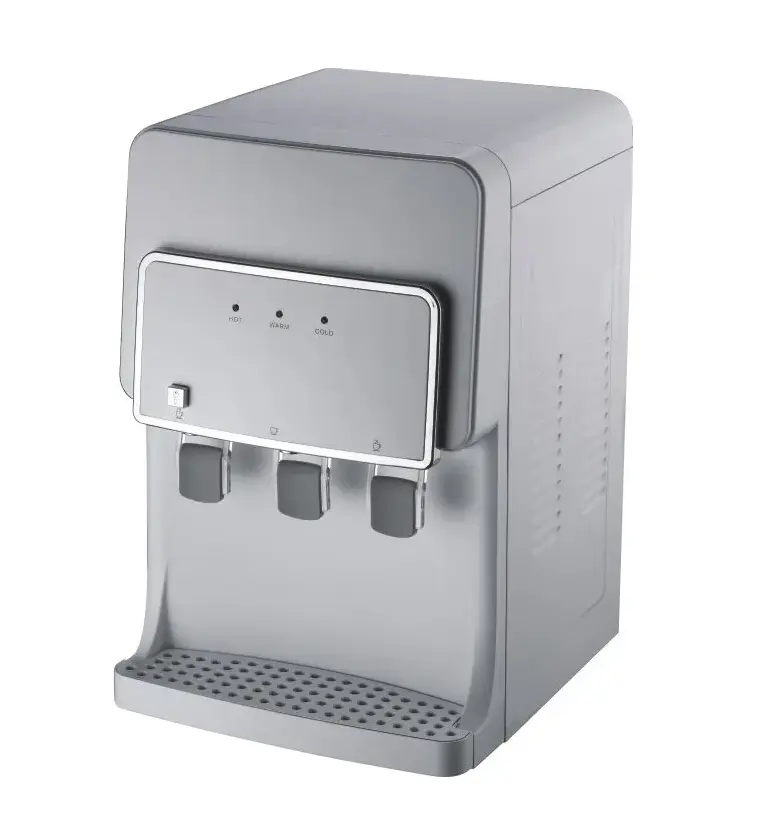 Desktop Cheapest Electronic Cooling Hot/Cool/Warm Three taps Water Dispenser